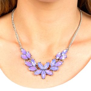 Beautiful Lavendar Gemstone Necklace